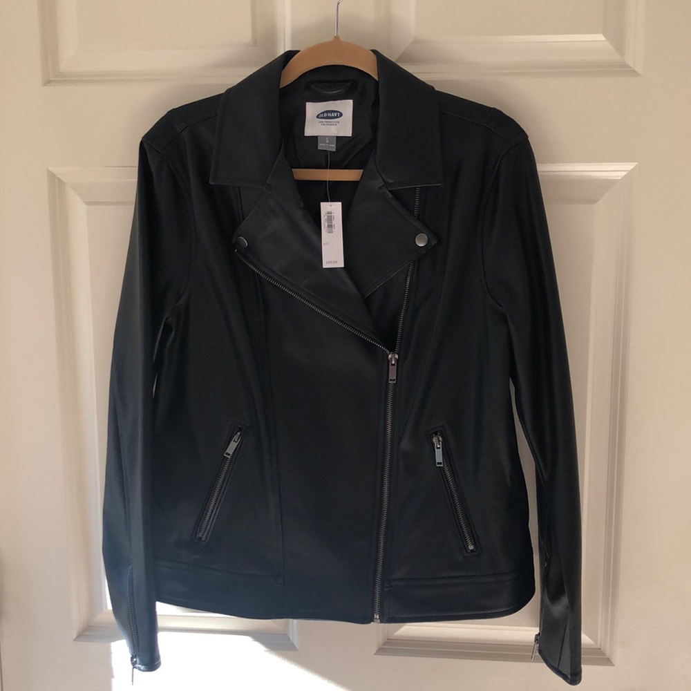 Old Navy Womens Motorcycle Jacket.